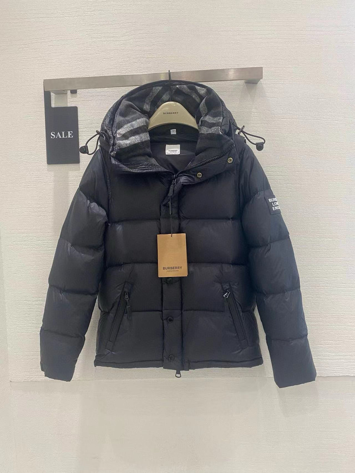 HERITAGE SHELL PUFFER “Jet”