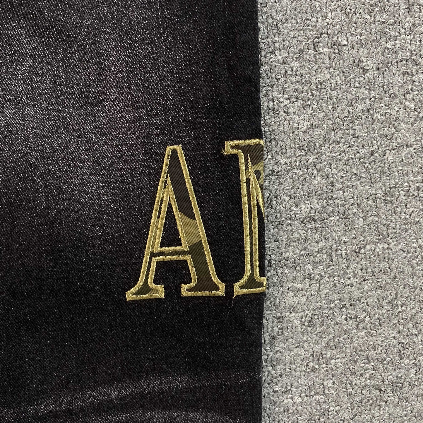 DISTRESSED DENIM “Ops Black Patch”