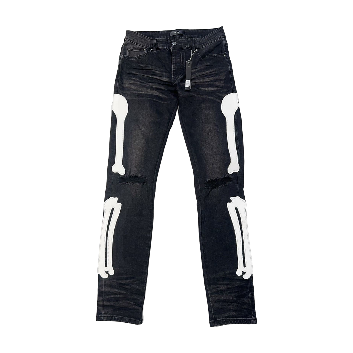 DISTRESSED DENIM “Bone”