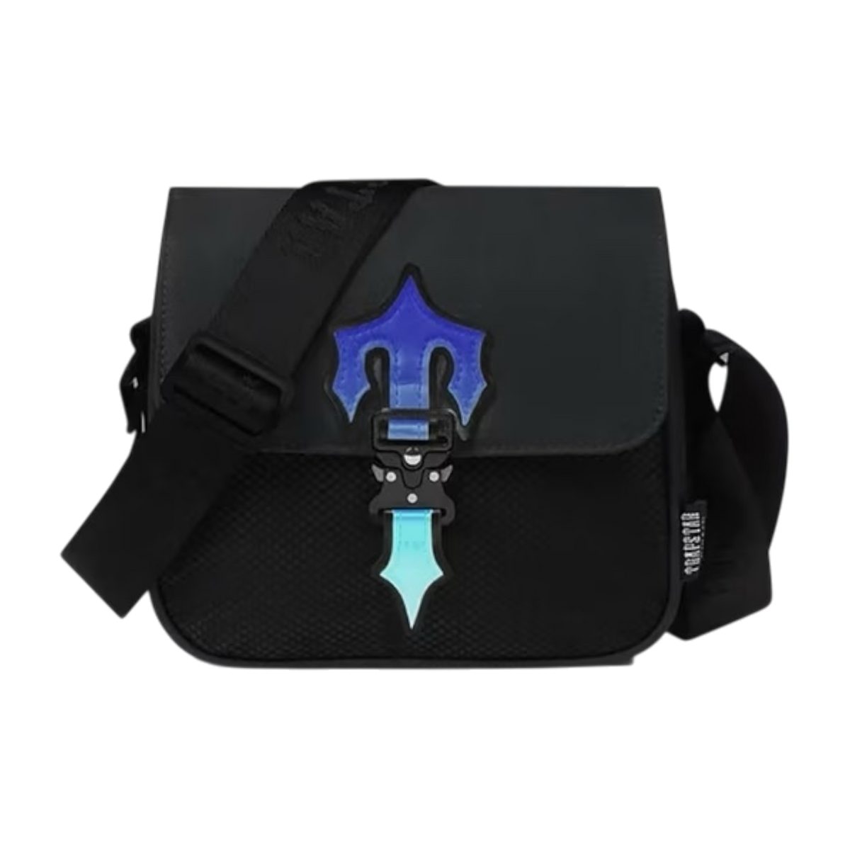 TRPSTR BOLT GRAPHIC CROSSBODY BAG "Black"