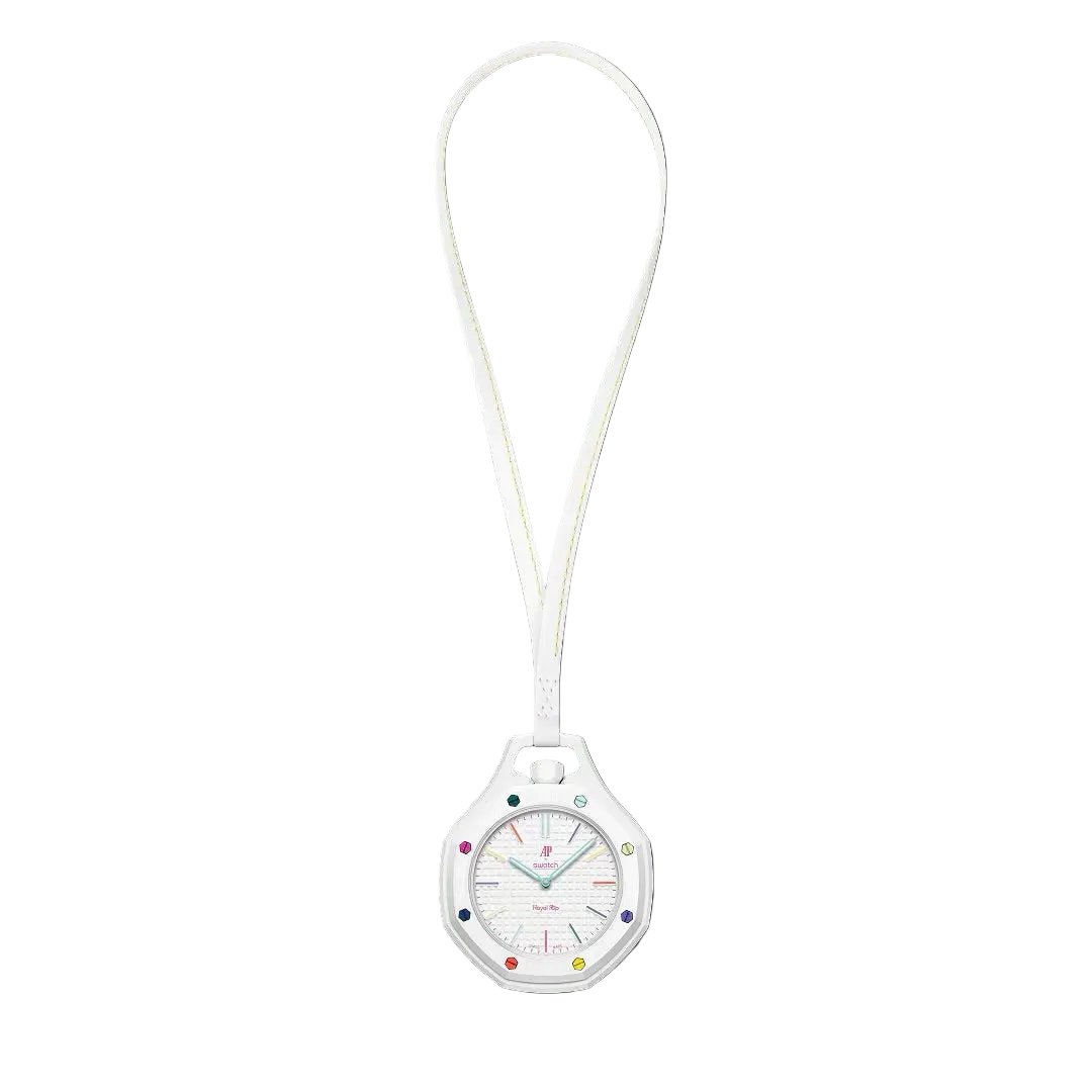 Royal Pop Pocket Watch - HUIT BLANC