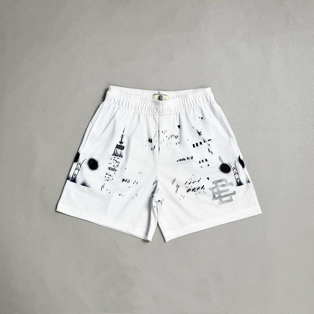 AURORA WASH SHORTS 'Skyline White'