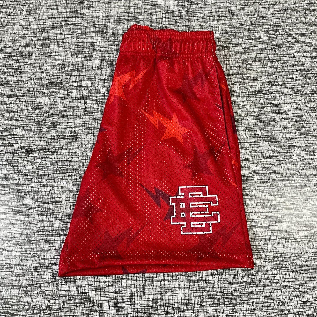 AURORA WASH SHORTS 'Blaze Red'