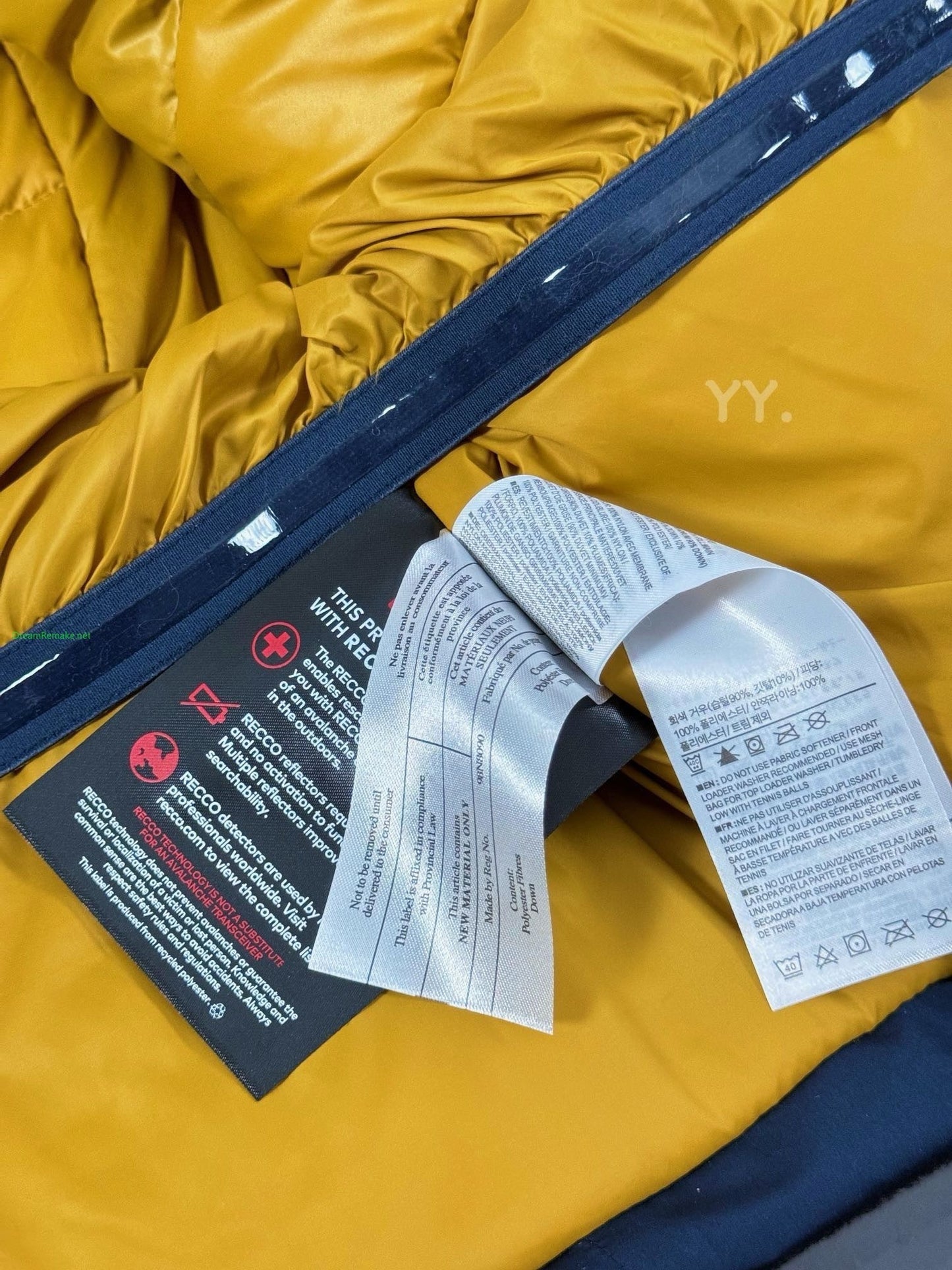 CLIMBERS WINDSHELL “Yellow & Blue”