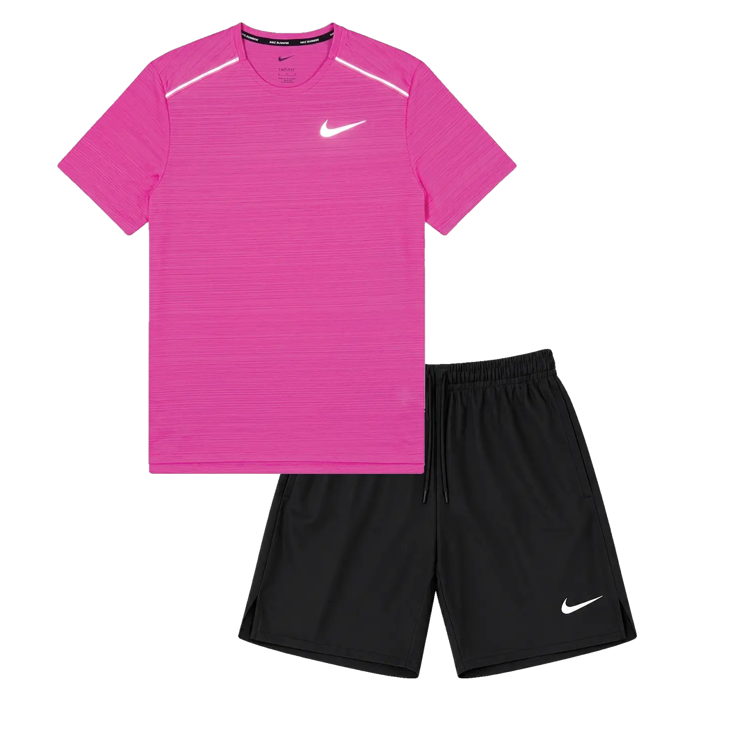 MILER TEE SET "Pink / Black"