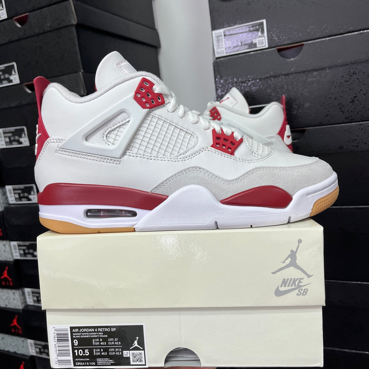 COURT LEGACY IV “Varsity Red”