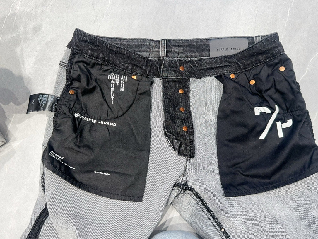 TEXTURED ARCH DENIM “Smoke Gradient”
