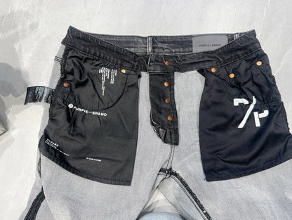 TEXTURED ARCH DENIM “Smoke Gradient”
