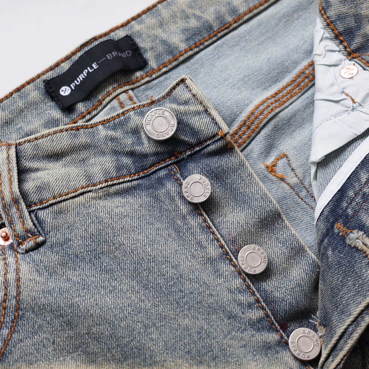 TEXTURED ARCH DENIM “Dirty Indigo”