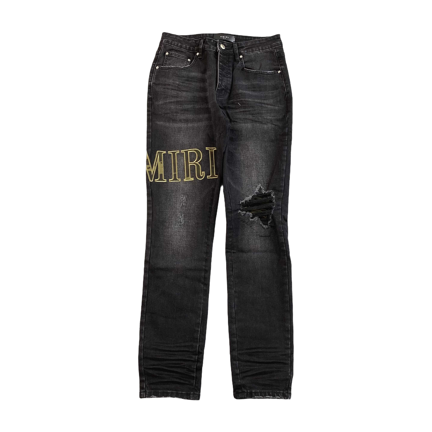 DISTRESSED DENIM “Ops Black Patch”