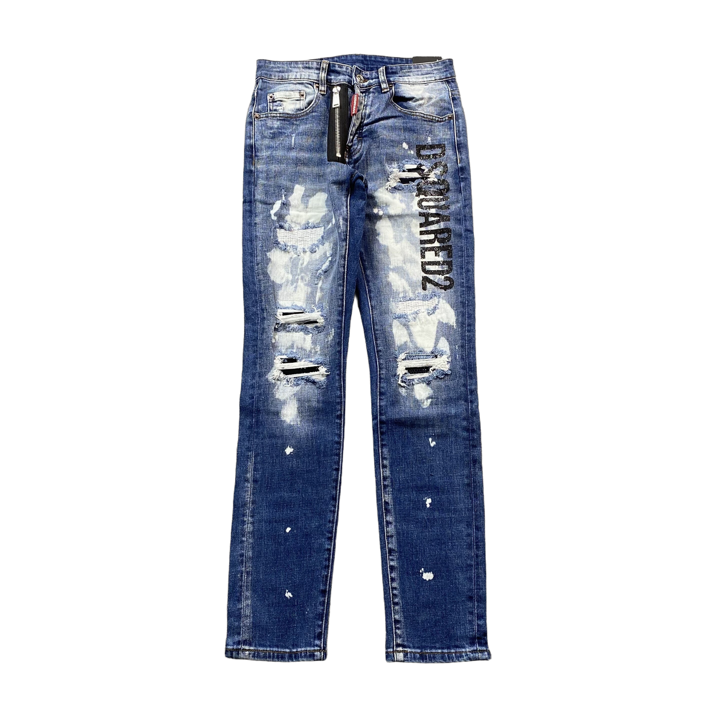 ICON WASH DENIM “Paint Spot Indigo”