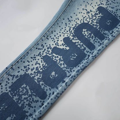 TEXTURED ARCH DENIM “Laser Blue”