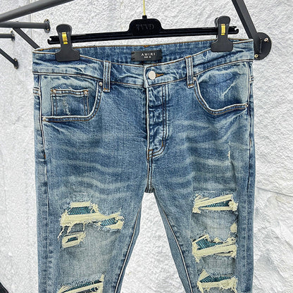 DISTRESSED DENIM “Blue Marble”