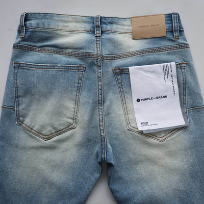 TEXTURED ARCH DENIM “Laser Blue”