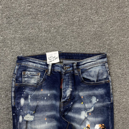 ICON WASH DENIM “Navy Speckle”
