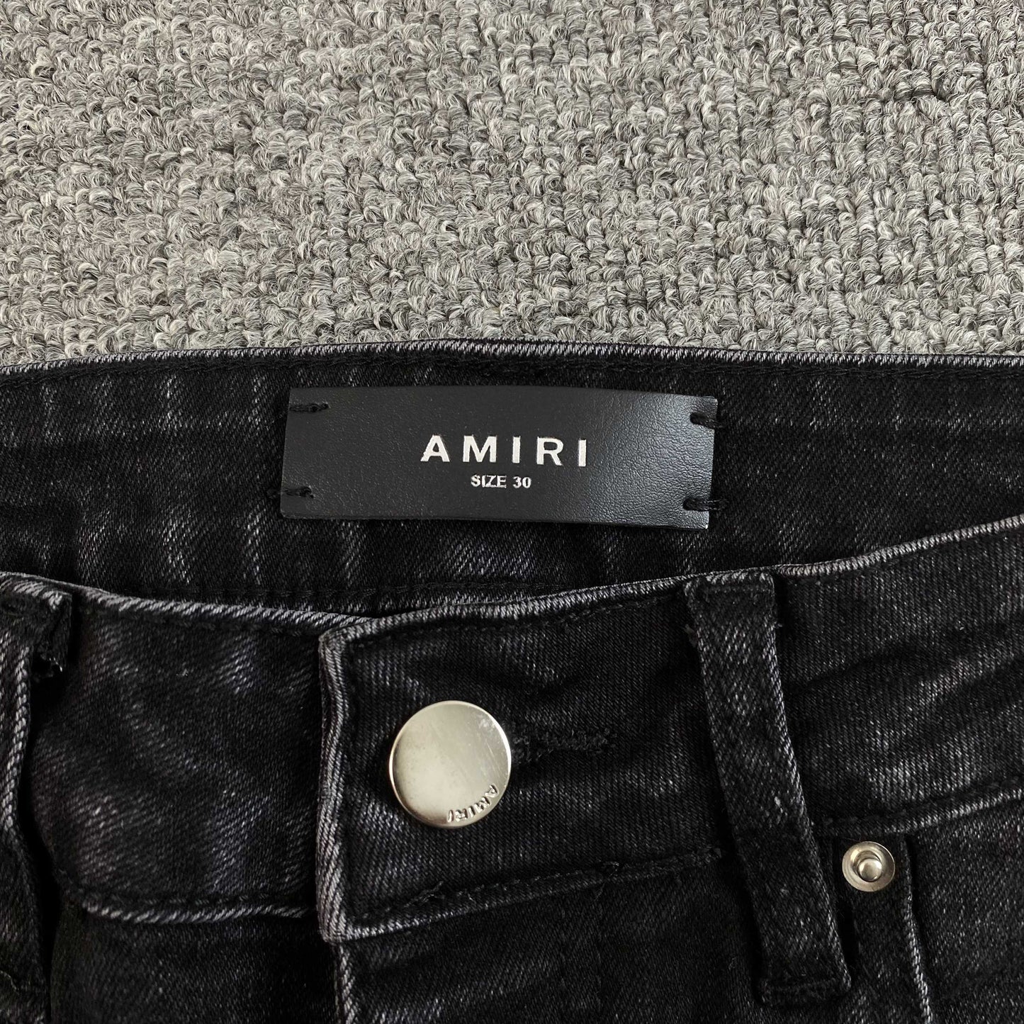 DISTRESSED DENIM “Ops Black Patch”