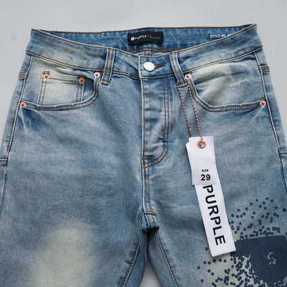 TEXTURED ARCH DENIM “Laser Blue”