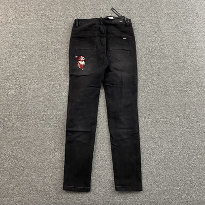 DISTRESSED DENIM “Art Patch Black”