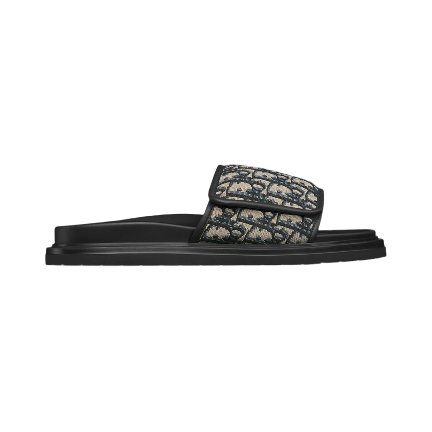 MOLDED FOAM SLIDE “Sand & Black”