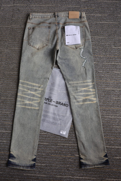 TEXTURED ARCH DENIM “Dirty Indigo”