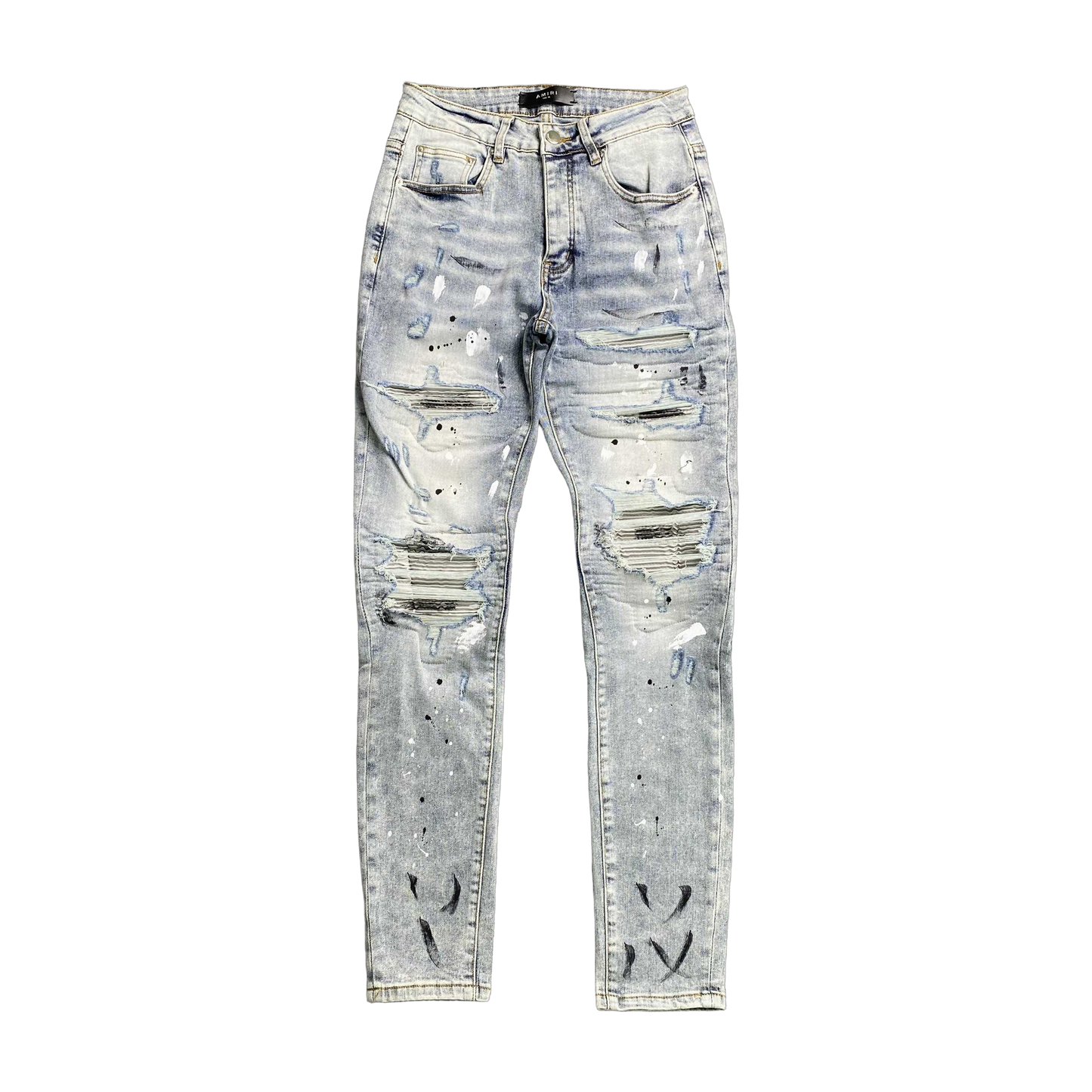DISTRESSED DENIM “Platinum Tie-Dye”