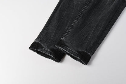 CROSS STITCH DENIM “Jet Knee”
