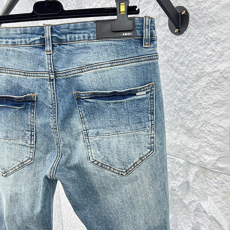 DISTRESSED DENIM “Blue Marble”