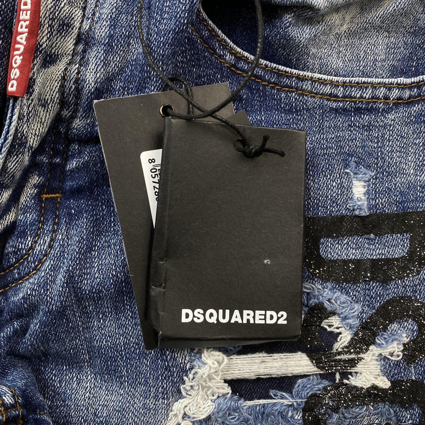 ICON WASH DENIM “Paint Spot Indigo”