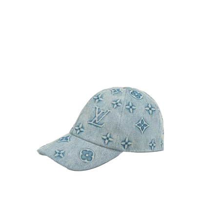 DAMIER FIELD CAP “Washed Denim”