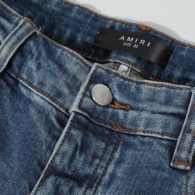 DISTRESSED DENIM “Blue Marble”