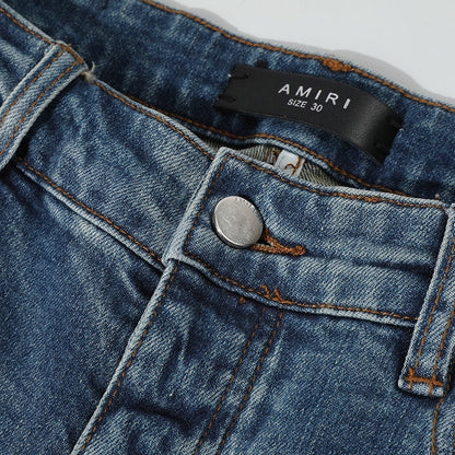 DISTRESSED DENIM “Blue Marble”