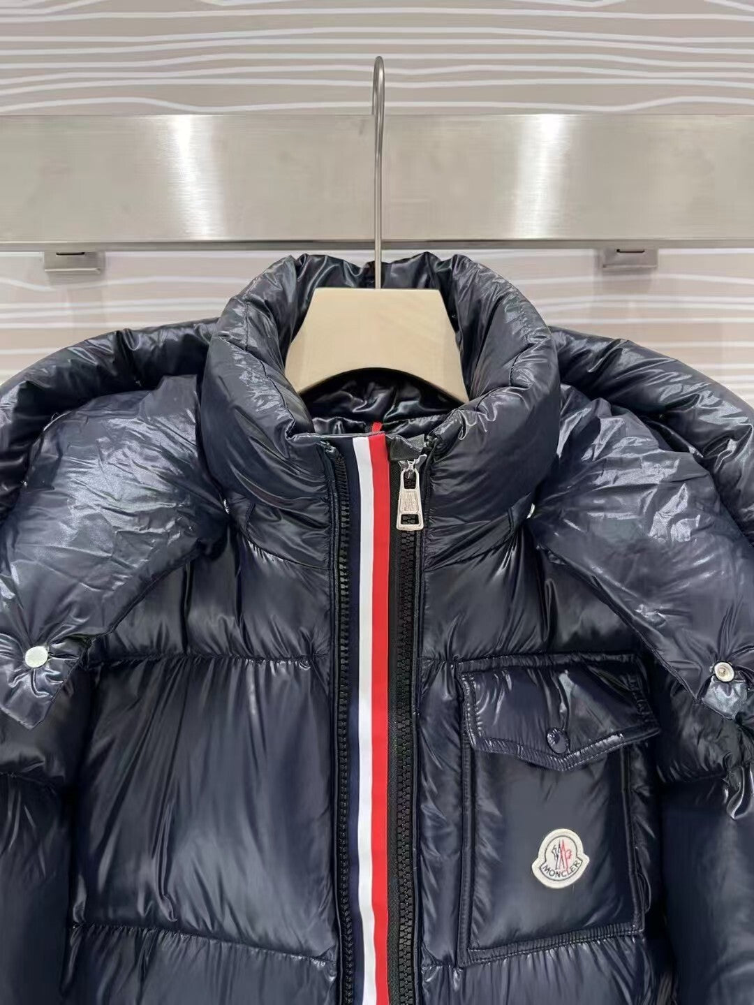 ALPINE SHELL PUFFER “Navy”