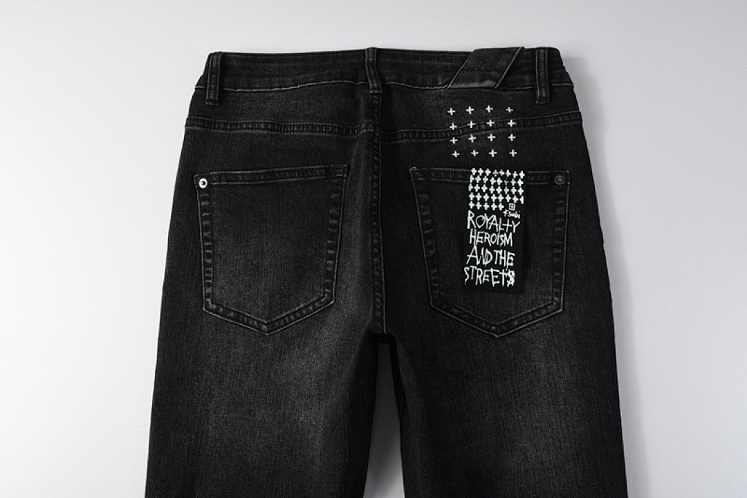CROSS STITCH DENIM “Ash”