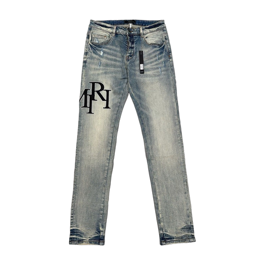 DISTRESSED DENIM “Hanging Distressed Blue”