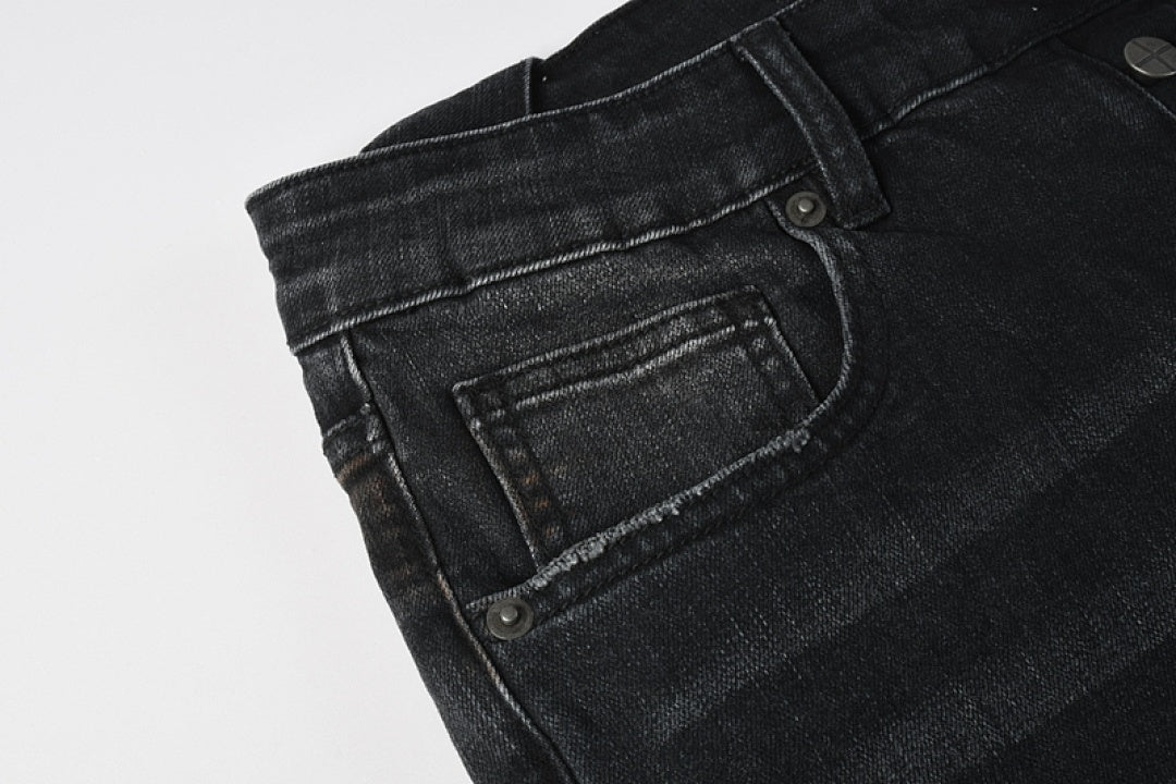 CROSS STITCH DENIM “Scribble Smoke”
