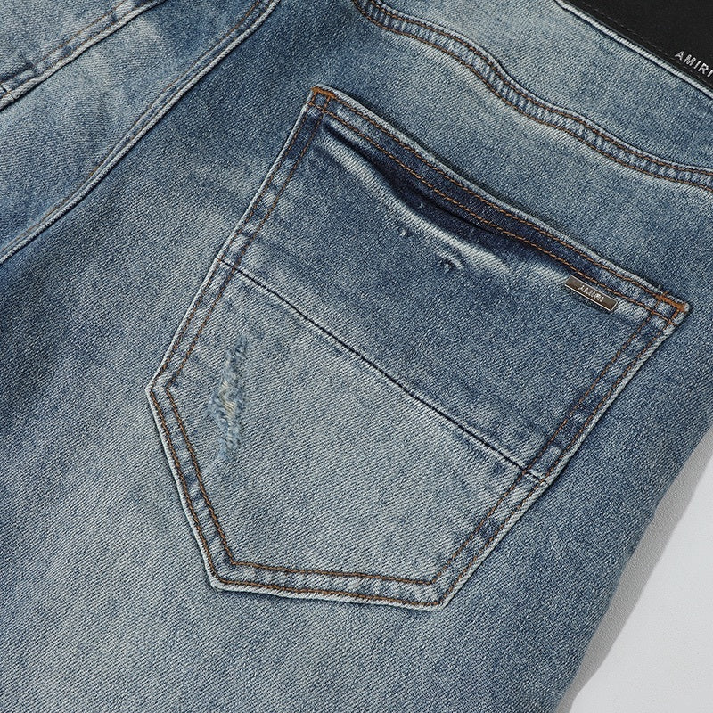 DISTRESSED DENIM “Blue Marble”