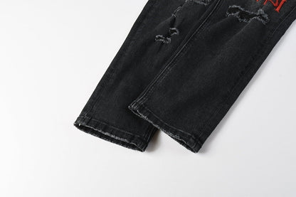 CROSS STITCH DENIM “Scribble Smoke”