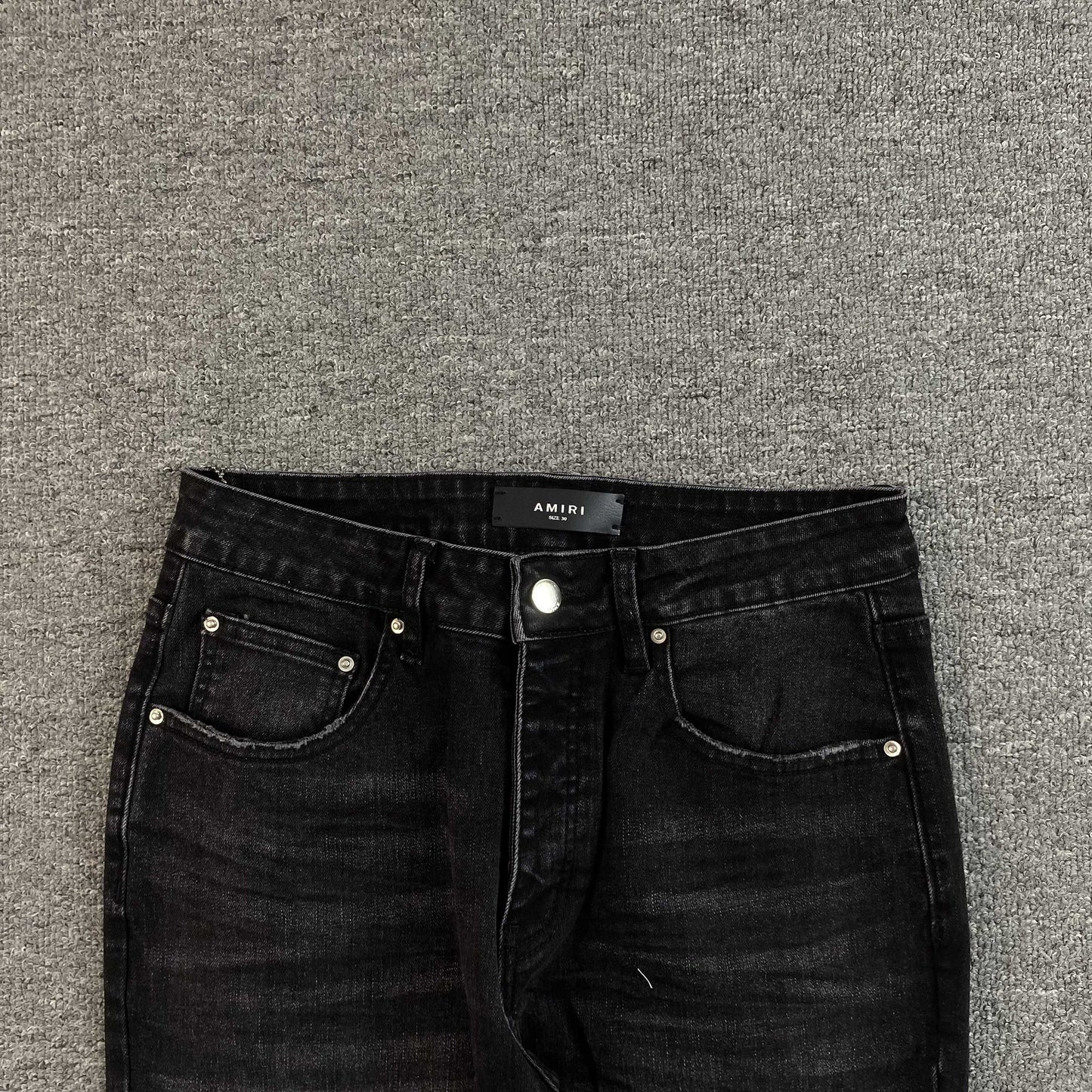 DISTRESSED DENIM “Ops Black Patch”