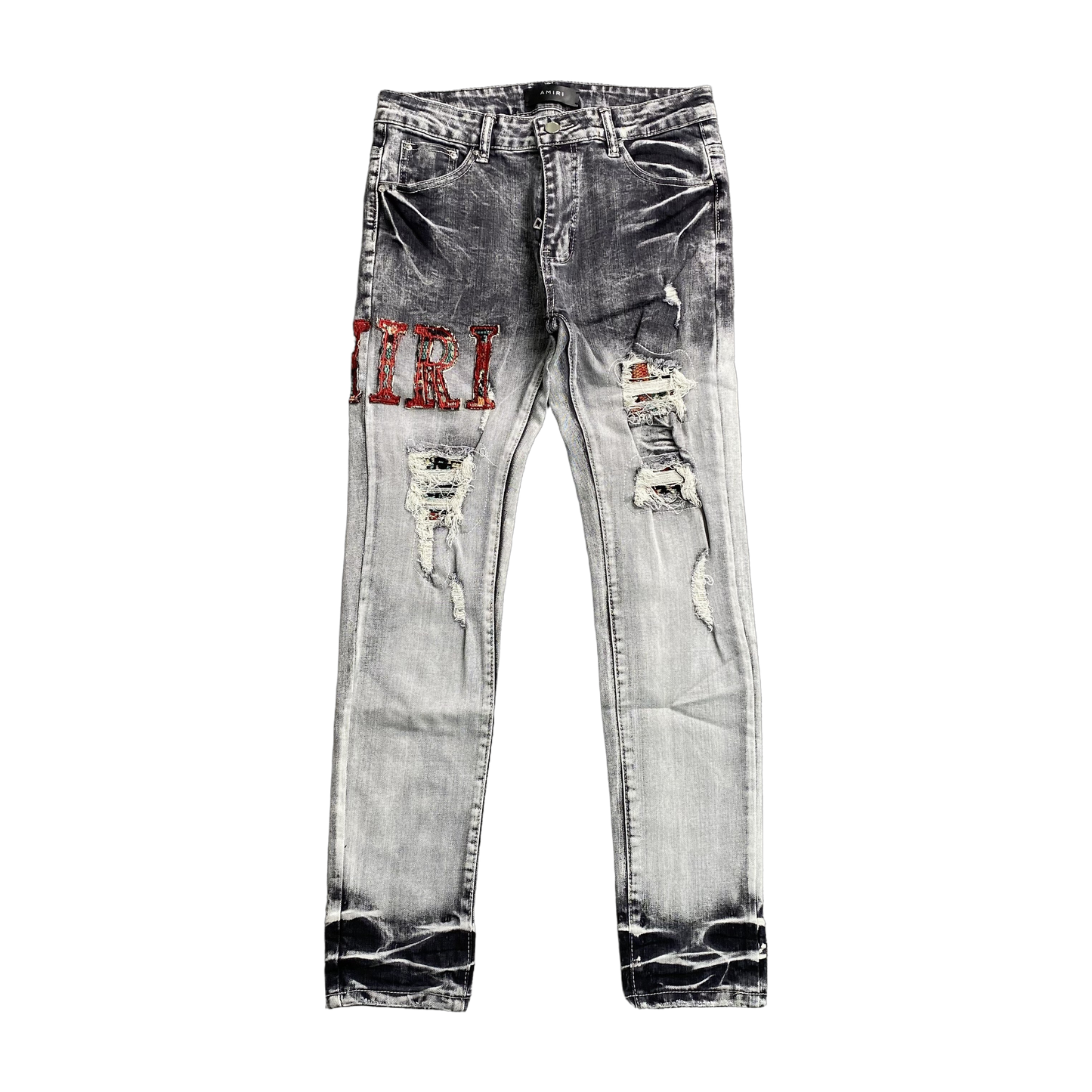 DISTRESSED DENIM “Gray Thrasher”