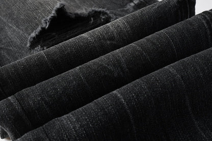 CROSS STITCH DENIM “Jet Knee”