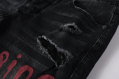 CROSS STITCH DENIM “Scribble Smoke”