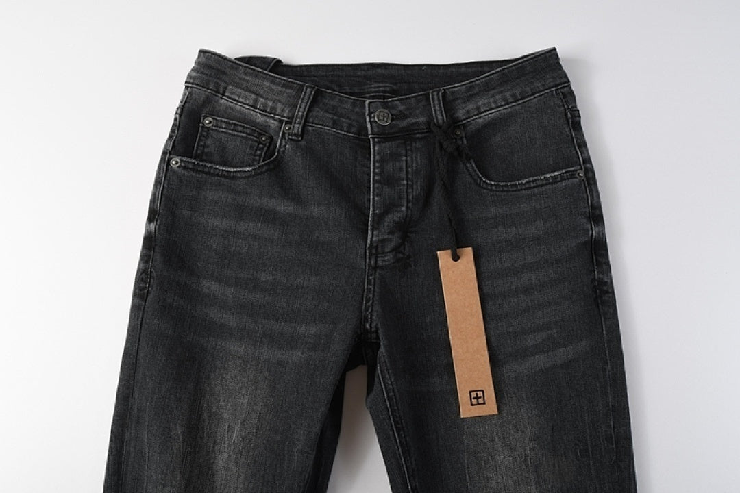 CROSS STITCH DENIM “Jet Knee”