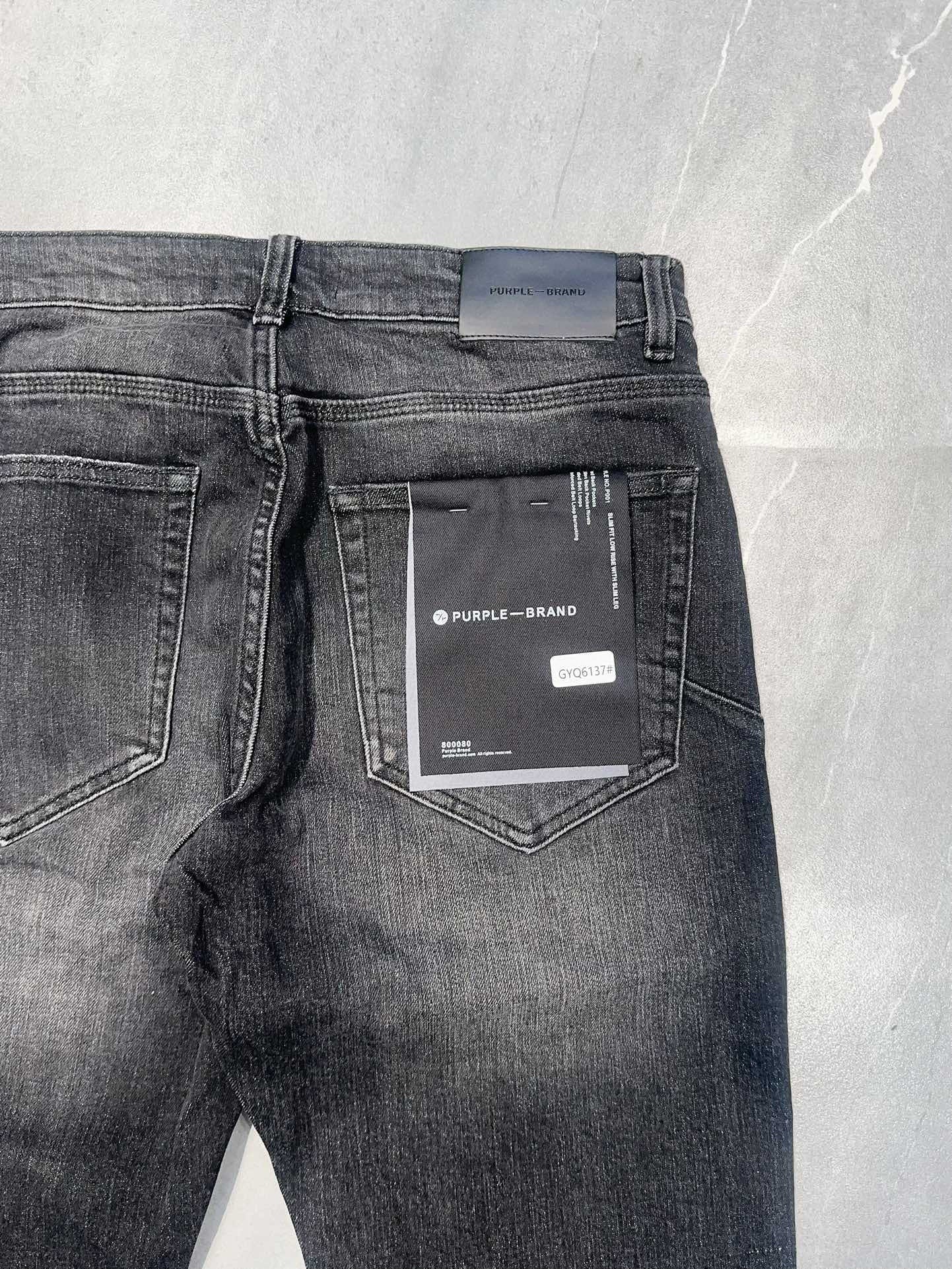 TEXTURED ARCH DENIM “Gothic Embroidery”