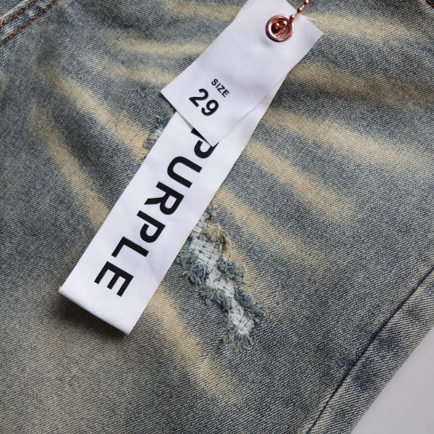 TEXTURED ARCH DENIM “Dirty Indigo”