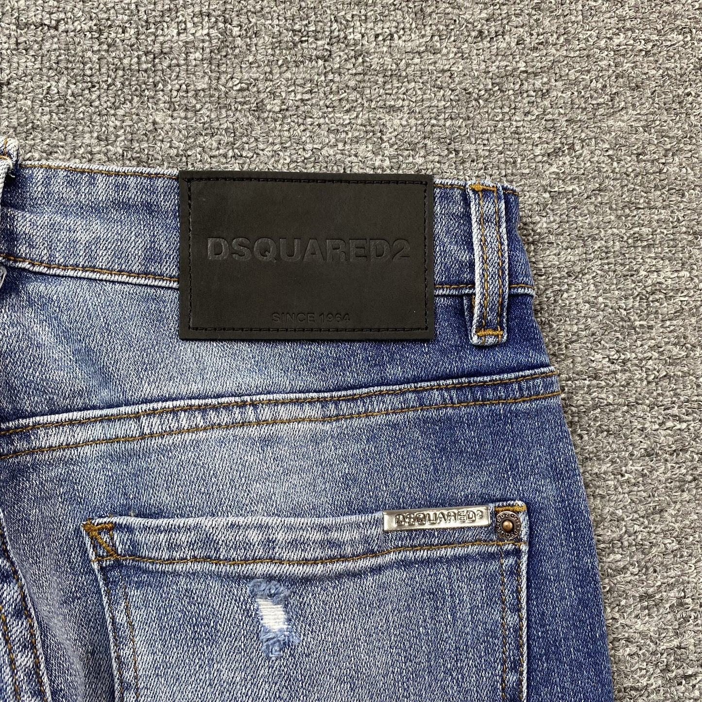 ICON WASH DENIM “Paint Spot Indigo”