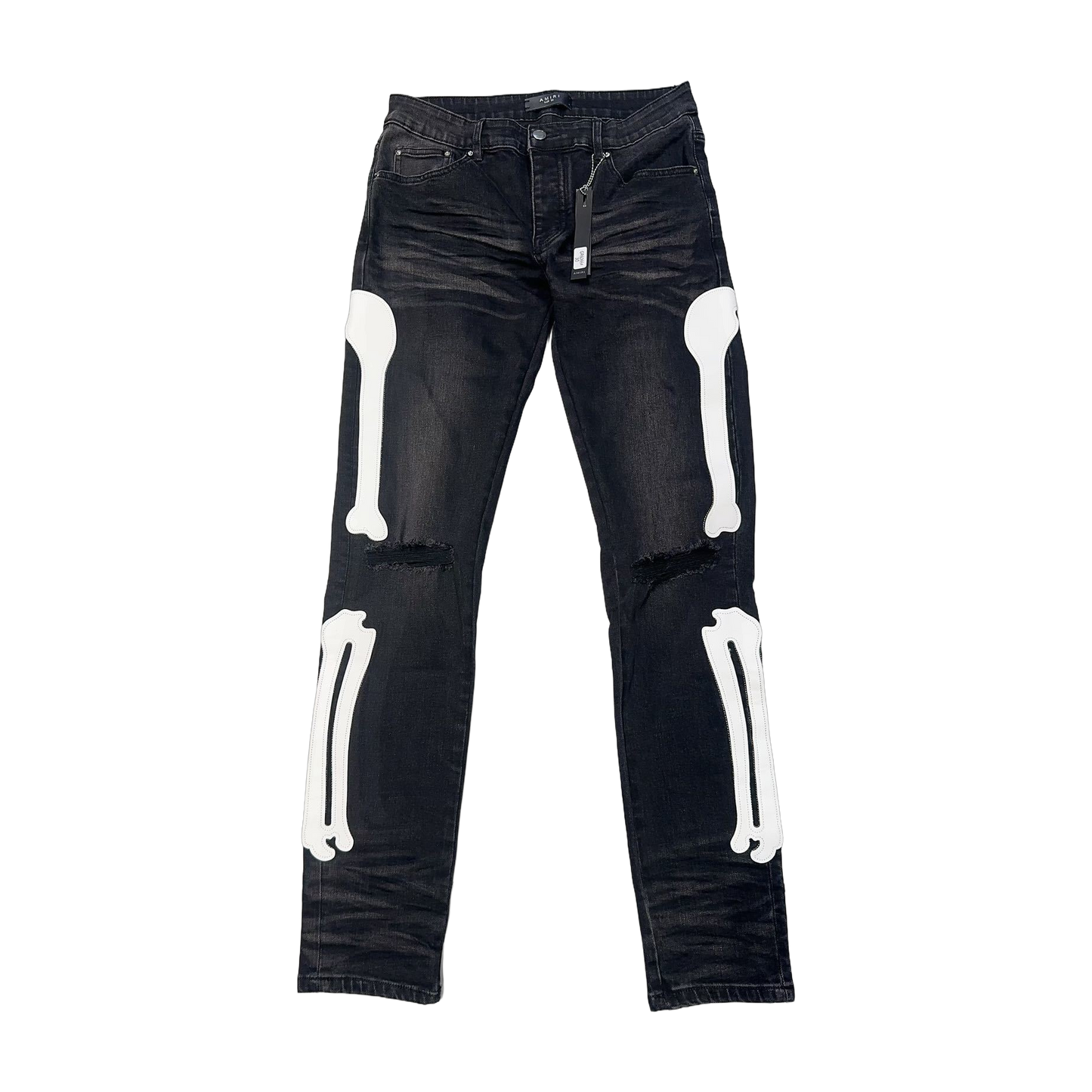 DISTRESSED DENIM “Bone”
