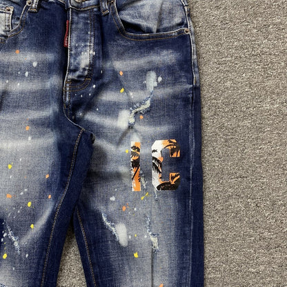 ICON WASH DENIM “Navy Speckle”