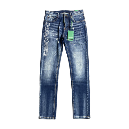 ICON WASH DENIM “Cobalt Destroyed”