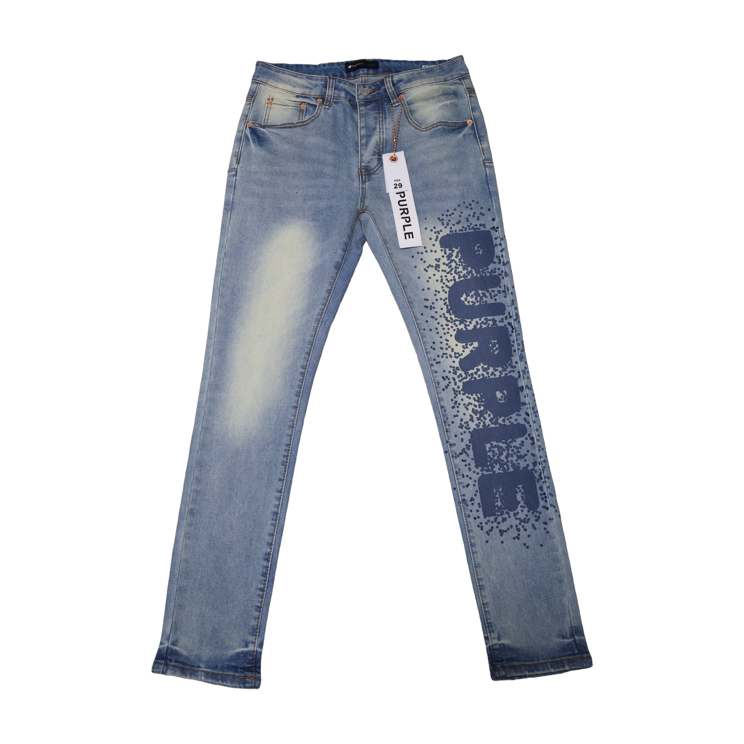 TEXTURED ARCH DENIM “Laser Blue”