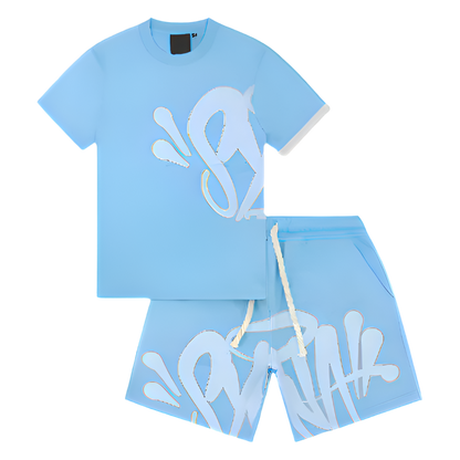 UTILITY SHORTS SET “Blue”